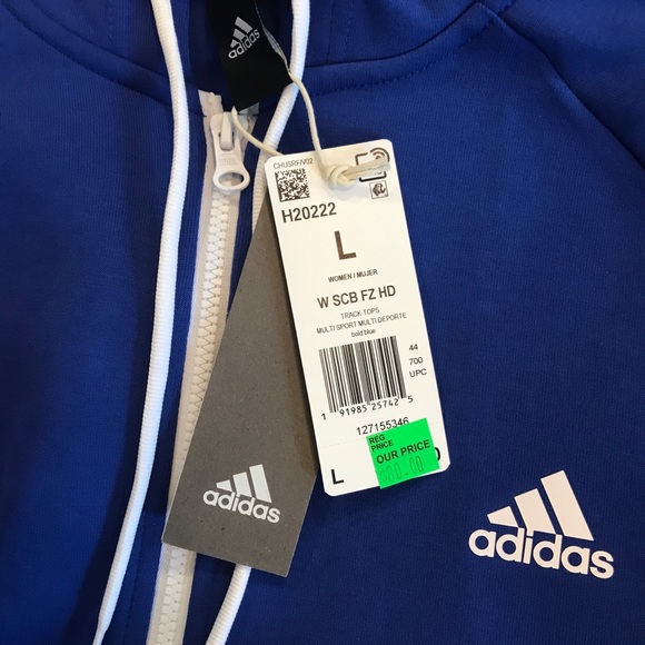 ADIDAS Sportswear Colorblock Jacket and Shorts Set - Picture 8 of 15